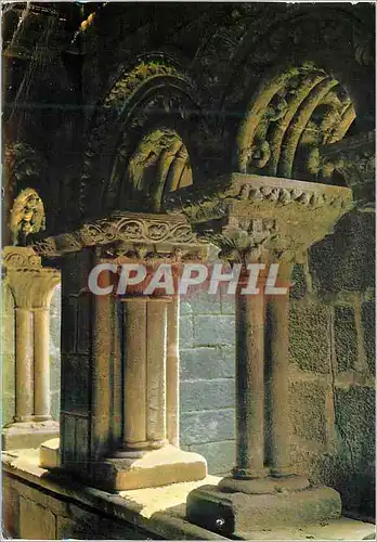 Cartes postales moderne Santiago de Compostela Eglise de Sainte Marie la Royale de Sar Cloitre Detail