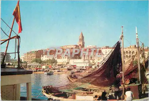 Cartes postales moderne Palamos (Costa Brava) Vista Partial Bateaux