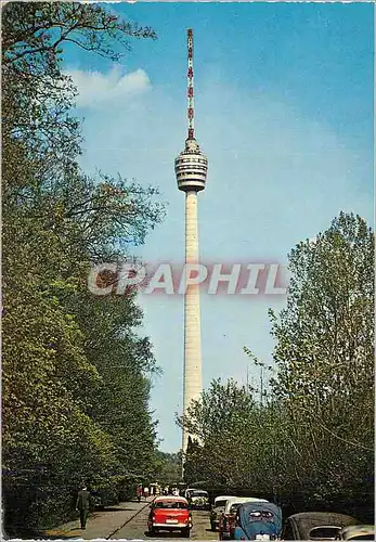 Moderne Karte Stuttgart Fernsehturm (211 m)