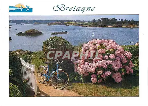 Cartes postales moderne Randonnee sur la Cote (Brehat) Reflet de Bretagne Velo Cycle