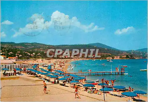 Cartes postales moderne Les Issambres Charme et Soleil de la cote  d'Azur La Plage de la Nartelle Volley-Ball Volley Bal