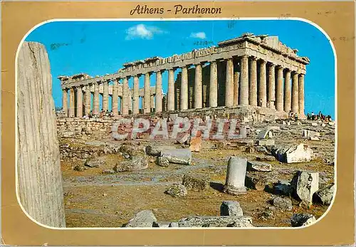 Moderne Karte Athens Parthenon