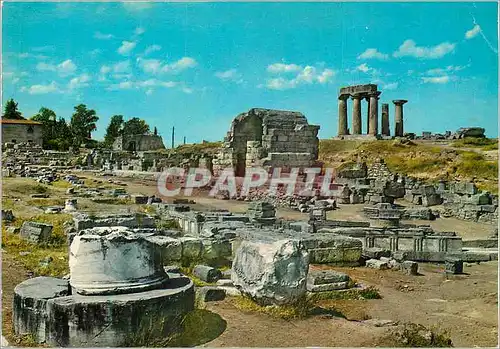 Moderne Karte Cnossos (Antique) Les Magasins et le Temple d'Apollon