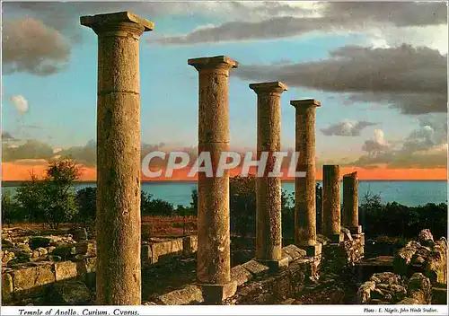 Cartes postales moderne Cyprus Temple of Apollo