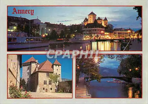 Moderne Karte Annecy (Haute Savoie) Le Chateau