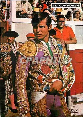 Moderne Karte Manuel Benitez El Cordobes Corrida Taureau