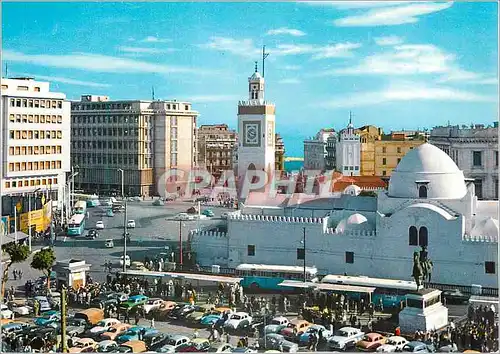 Moderne Karte Alger Place du Gouvernement Automobile