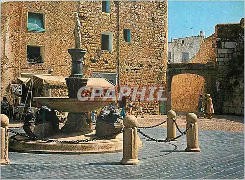 Cartes postales moderne Peniscola Costa del Azahar Plaza de Santa Maria