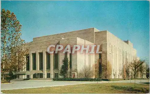 Moderne Karte Indiana University Auditorium Bloomington Campus
