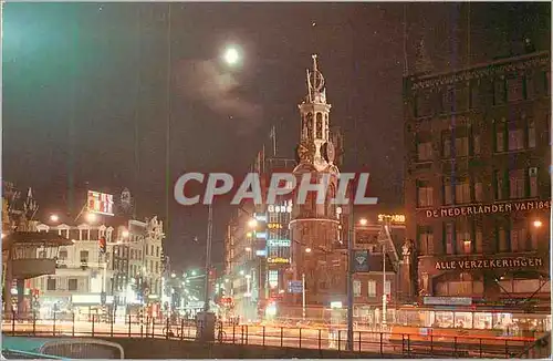 Moderne Karte Amsterdam by Night