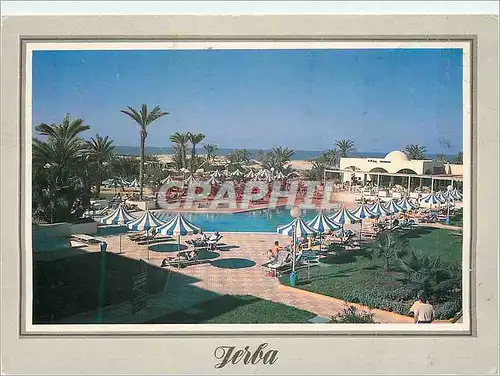 Moderne Karte Jerba Piscine de l'Hotel Abou Nawas