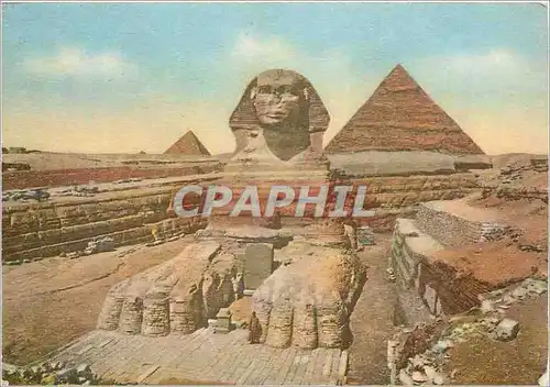 Moderne Karte Sphinx of Giza