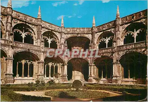 Cartes postales moderne Lisboa (Portugal) Monastere des Jeronimes (Cloitre)