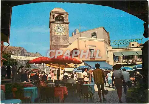 Cartes postales moderne Capri Piazzetta e Campanile