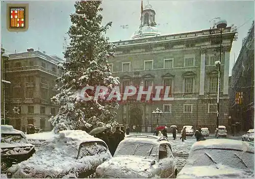 Cartes postales moderne Barcelona Nevada Place San Jaime