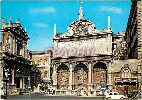 Cartes postales moderne Roma Fontaine de l'Eau Heureuse et l'Eglise de Sainte Marie des Victoires