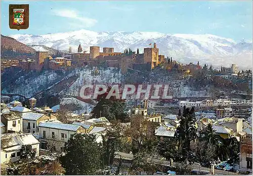 Cartes postales moderne Granada Sol Y Nieve