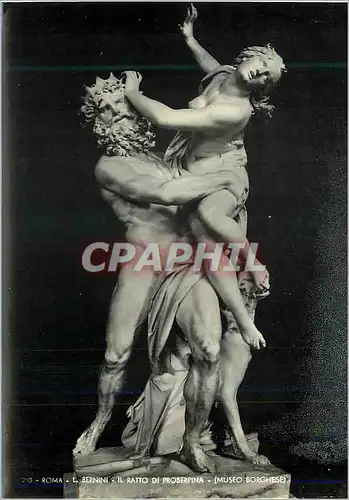Cartes postales moderne Roma L Bernini Il Ratto di Proserpina (Museo Borghese)