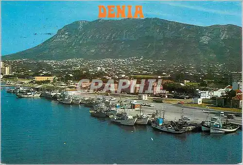 Cartes postales moderne Denia (Alicante) Vista Aerea Puetro