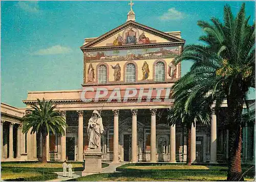 Cartes postales moderne Roma Basilique de St Paul