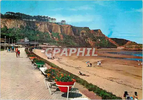 Moderne Karte Salinas Promenade sur la Plage