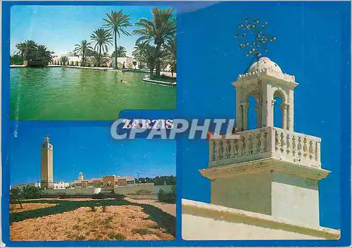 Moderne Karte Tunisie Zarzis et le Zarzis Hotel