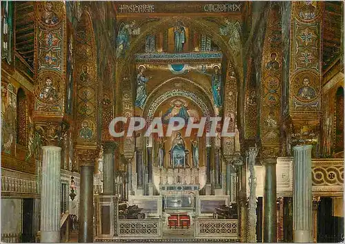 Cartes postales moderne Palermo Chapelle Palatine XII Siecle Interieur