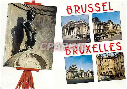 Cartes postales moderne Bruxelles Brussel Manneken Pis