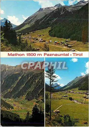 Cartes postales moderne Tirol Mathon 1500 m Paznauntal