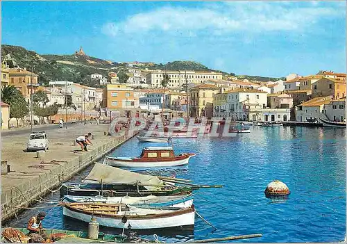 Cartes postales moderne La Maddalena Cala Gavetta Molo Panfili Bateaux