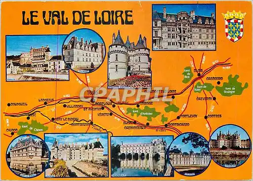Cartes postales moderne Le Val de Loire