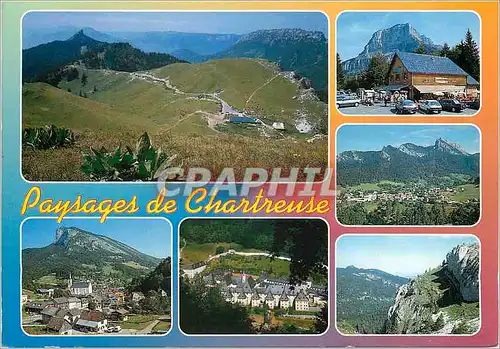 Cartes postales moderne Images de Chartreuse (Isere) Panorama depuis le Sommet du Charmant Som (1867 m)
