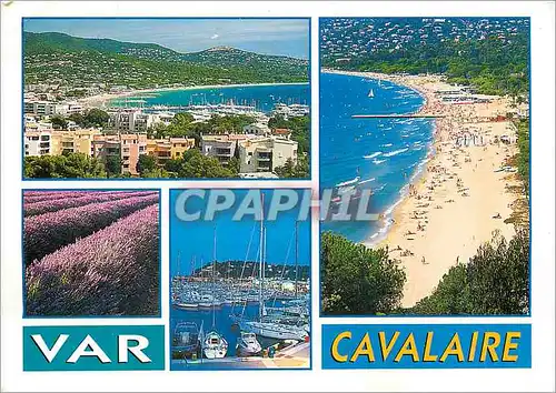 Cartes postales moderne Cavalaire sur Mer (Var) La Ville Plage du Debarquement Le Port