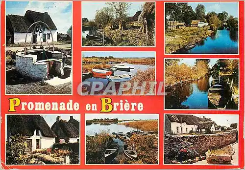 Cartes postales moderne Promenade en Briere