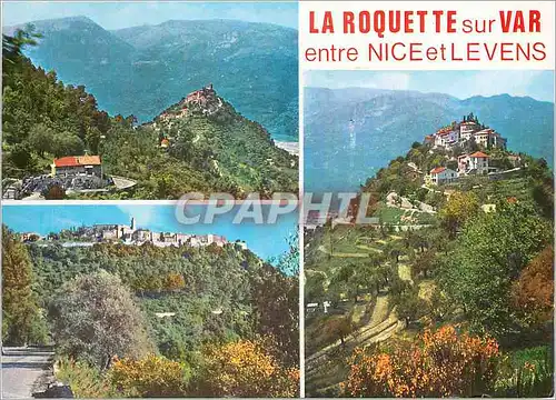 Cartes postales moderne La Roquette sur Var Alpes Maritimes a Proximite de Levens