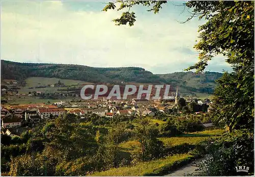 Moderne Karte Le Val d'Ajol (Vosges) Vue Generale