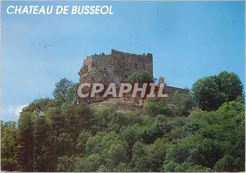 Cartes postales moderne Chateau de Busseol (Puy de Dome) Ce Chateau est l'un des plus anciens de la Region