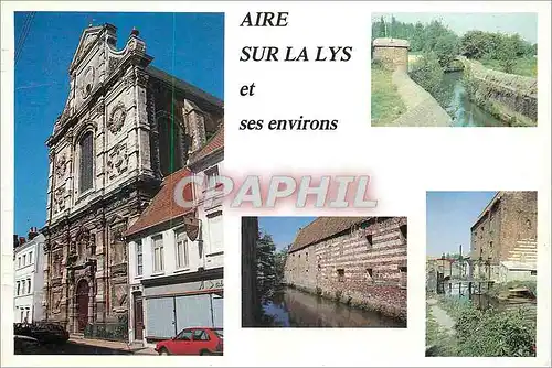 Cartes postales moderne Aire Ville Fortifiee La Chapelle St Jacques la Lys Traversant la Vieille Ville La Lacquette a Qu