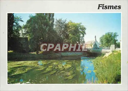 Cartes postales moderne Fismes (Marne) La Vesle