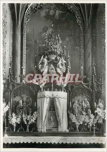 Moderne Karte Chapelle de Trois Epis (Haut Rhin) Le Grand Autel