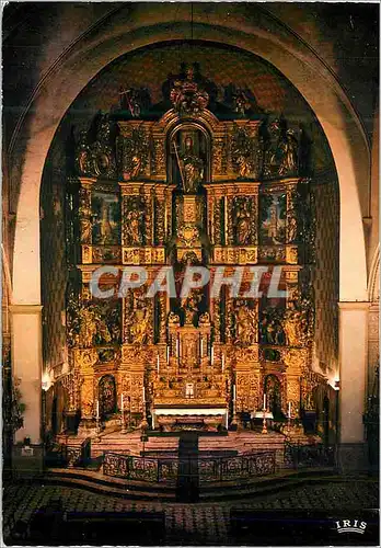 Cartes postales moderne Collioure (P O) Interieur de l'Eglise Le Maitre autel Le Retable en Bois dore (Fin du XVIIe S)