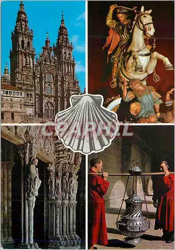 Cartes postales moderne Santiago de Compostela Beautes de la Ville
