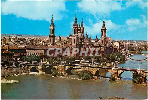 Cartes postales moderne Zaragoza Basilique de El Pilar
