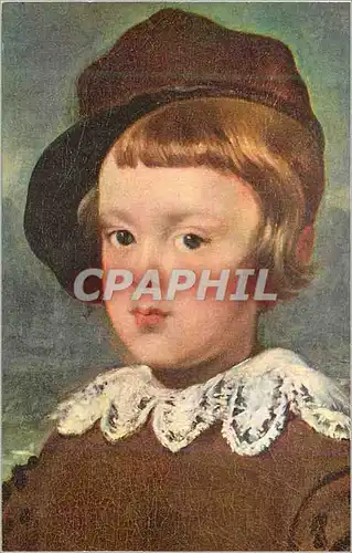 Cartes postales moderne Musee du Prado Madrid Velasquez La Prince Balthazar Carlos (detail)