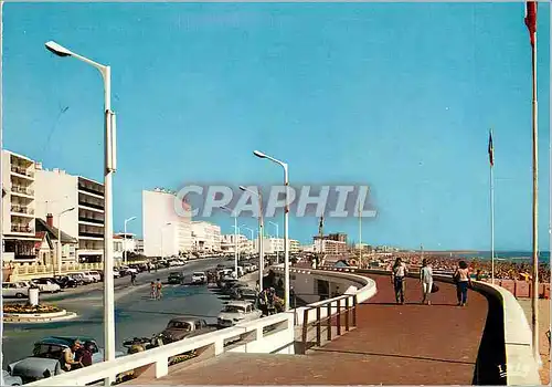 Cartes postales moderne Saint Jean de Monts (Vendee) La Promenade de Remblai