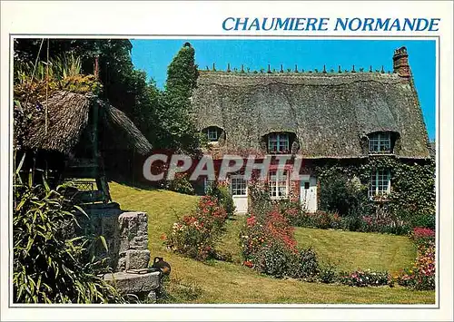 Moderne Karte Chaumiere Normande