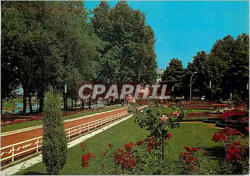 Cartes postales moderne Dax (Landes) La Potiniere (Jardin Thermal) et les Promenades sur le Bord de l'Adour