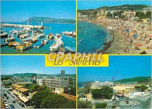 Cartes postales moderne Souvenir des Sablettes Lumiere et Beaute de la Cote d'Azur