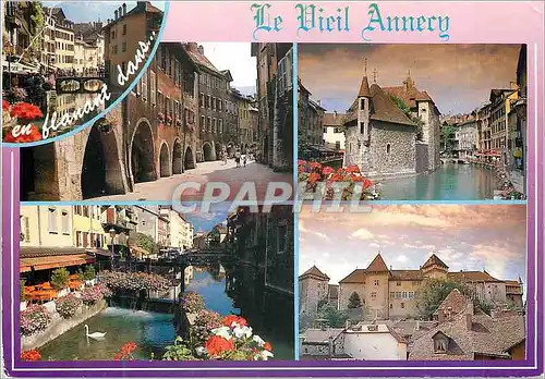 Moderne Karte Le Vieil Annecy