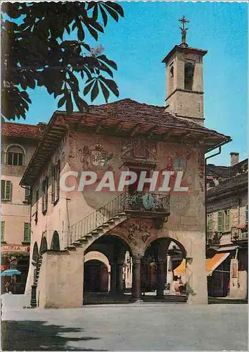 Cartes postales moderne Orta Palazzetto Comunale Lago d'Orta